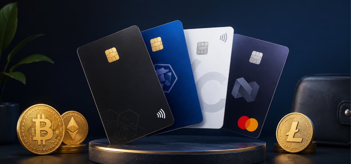 Best Crypto Credit Cards with No Annual Fee in 2026