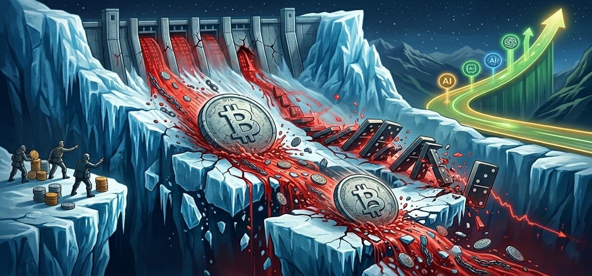 Bitcoin Slides Toward $60K as ETF Outflows Trigger Liquidation Wave