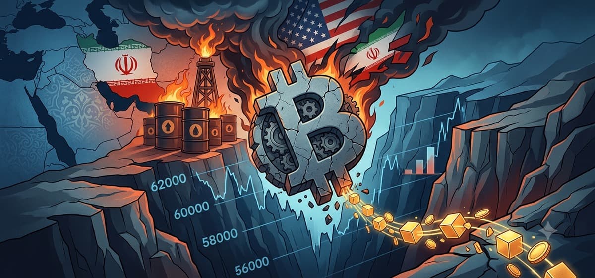 Bitcoin Drops Toward $62K As Iran Selloff Tests Returning ETF Demand