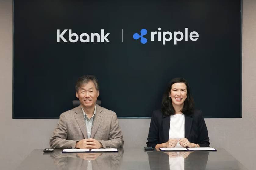 KBank Partners With Ripple to Test On-Chain Cross-Border Remittances