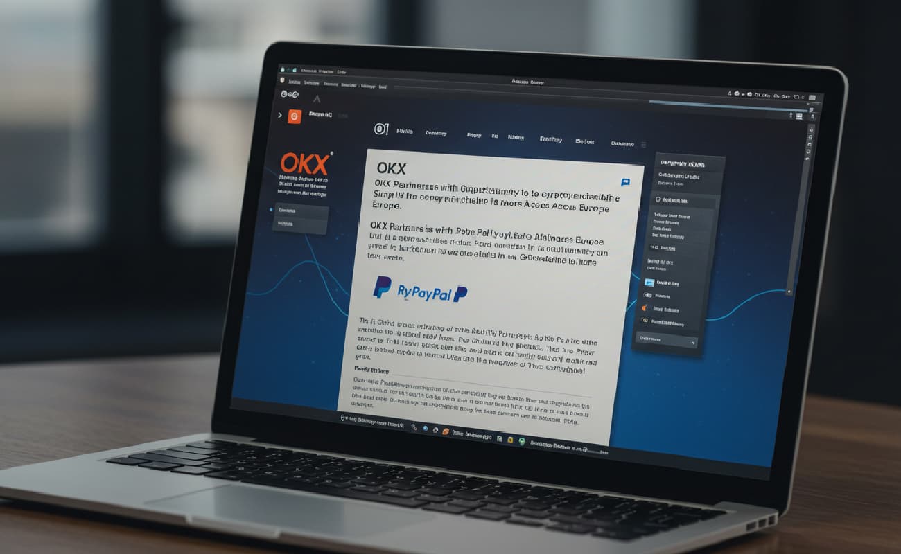 OKX Partners with PayPal to Simplify Crypto Access Across Europe