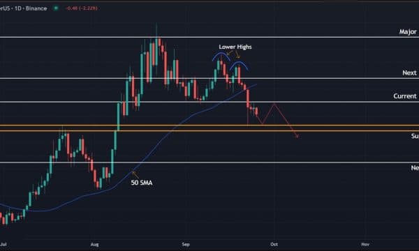 Chainlink (LINK) Price Analysis: Bears Target $20 Support as Trend Weakens