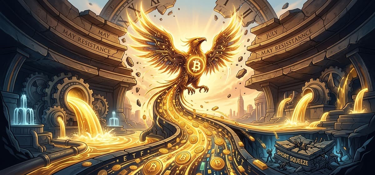 Bitcoin Breakout Gains Support From $517M ETF Inflows After Treasury Shift Bitcoin Breakout Gains Support From $517M ETF Inflows After Treasury Shift