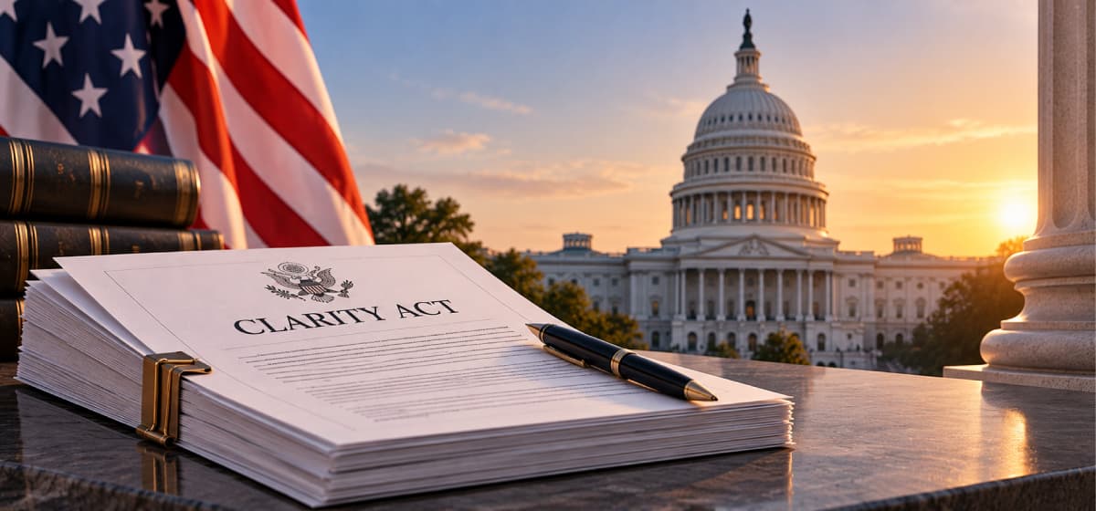 Senate Republicans Unveil ‘Final’ Clarity Act Draft as Trump Backs Ethics Changes Senate Republicans Unveil ‘Final’ Clarity Act Draft as Trump Backs Ethics Changes