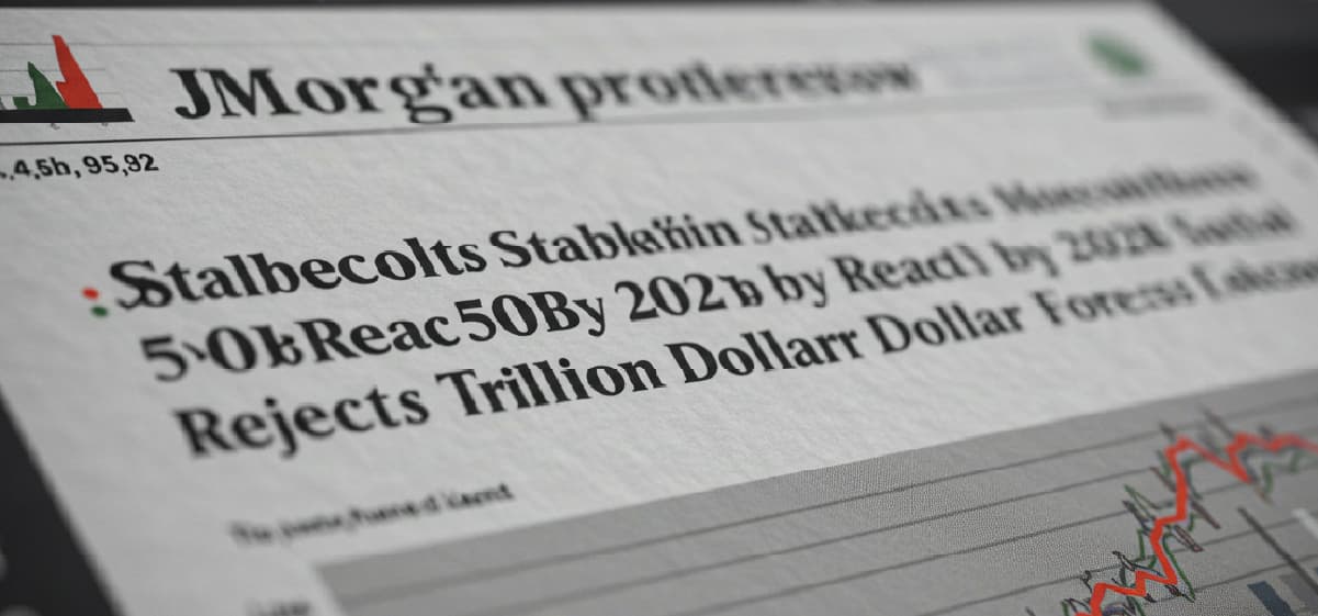 JPMorgan Projects Stablecoin Market to Reach $500B by 2028 JPMorgan Projects Stablecoin Market to Reach $500B by 2028