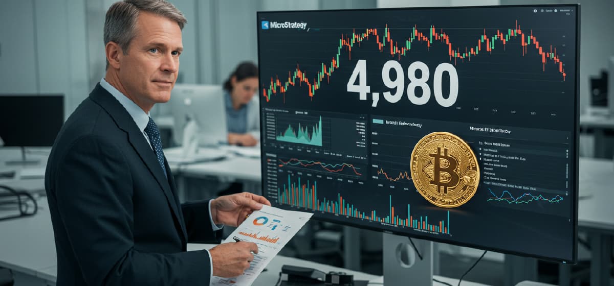 Michael Saylor’s Strategy Acquires 4,980 Bitcoin Michael Saylor’s Strategy Acquires 4,980 Bitcoin