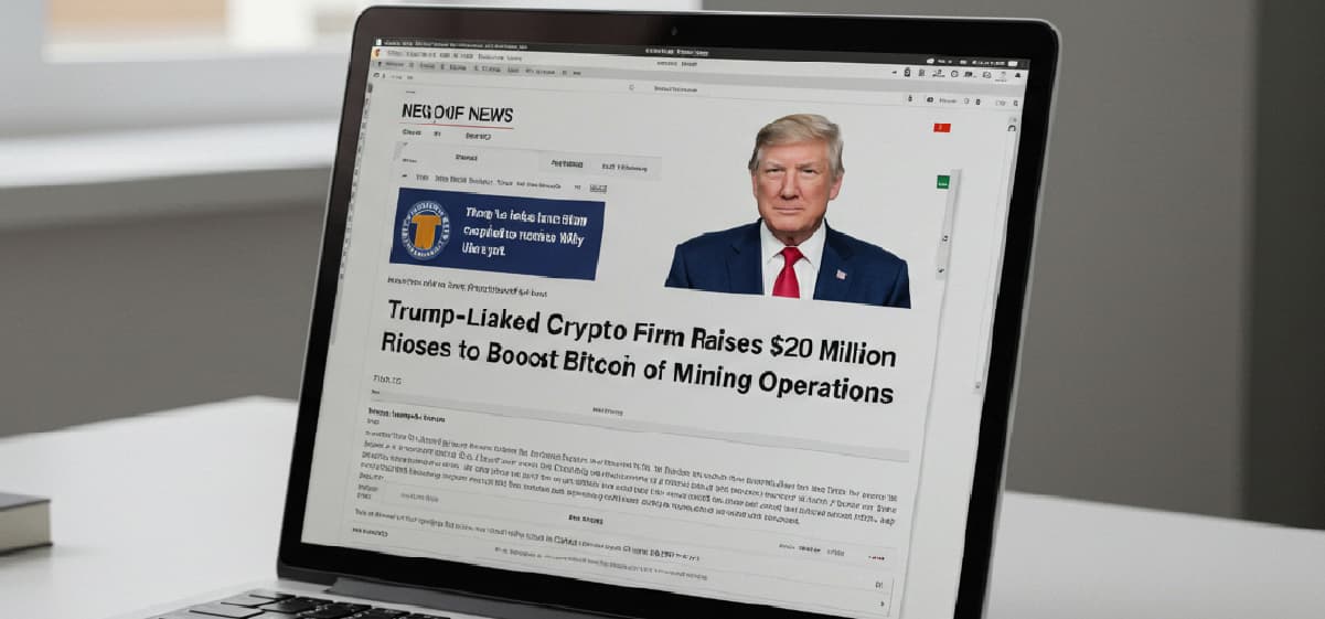 Trump-Linked Crypto Firm Raises $220 Million to Boost Bitcoin Mining Operations Trump-Linked Crypto Firm Raises $220 Million to Boost Bitcoin Mining Operations